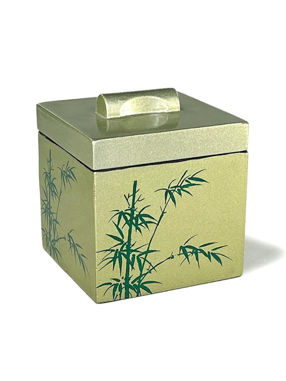 Vintage Sage Green Decorative Lacquer Box